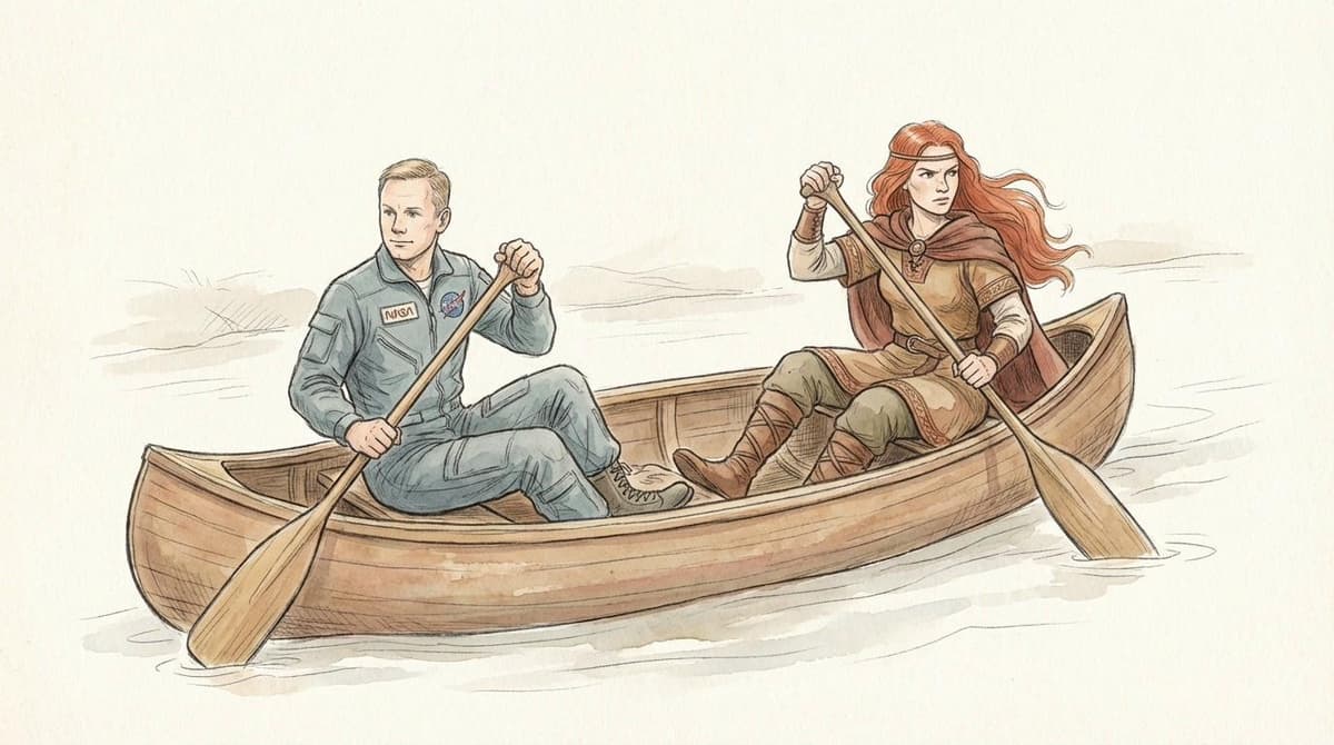 Neil Armstrong and Boudicca