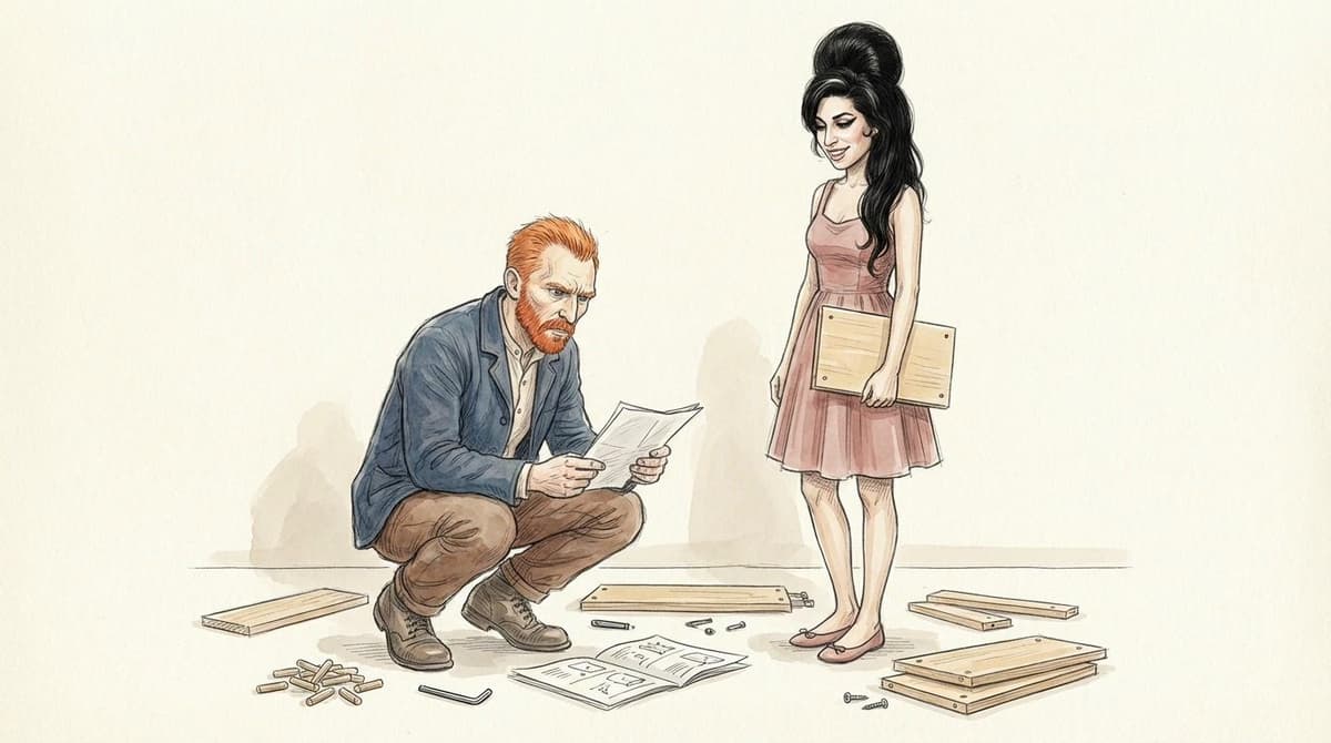 Vincent van Gogh and Amy Winehouse