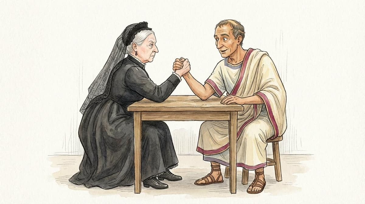 Queen Victoria and Julius Caesar